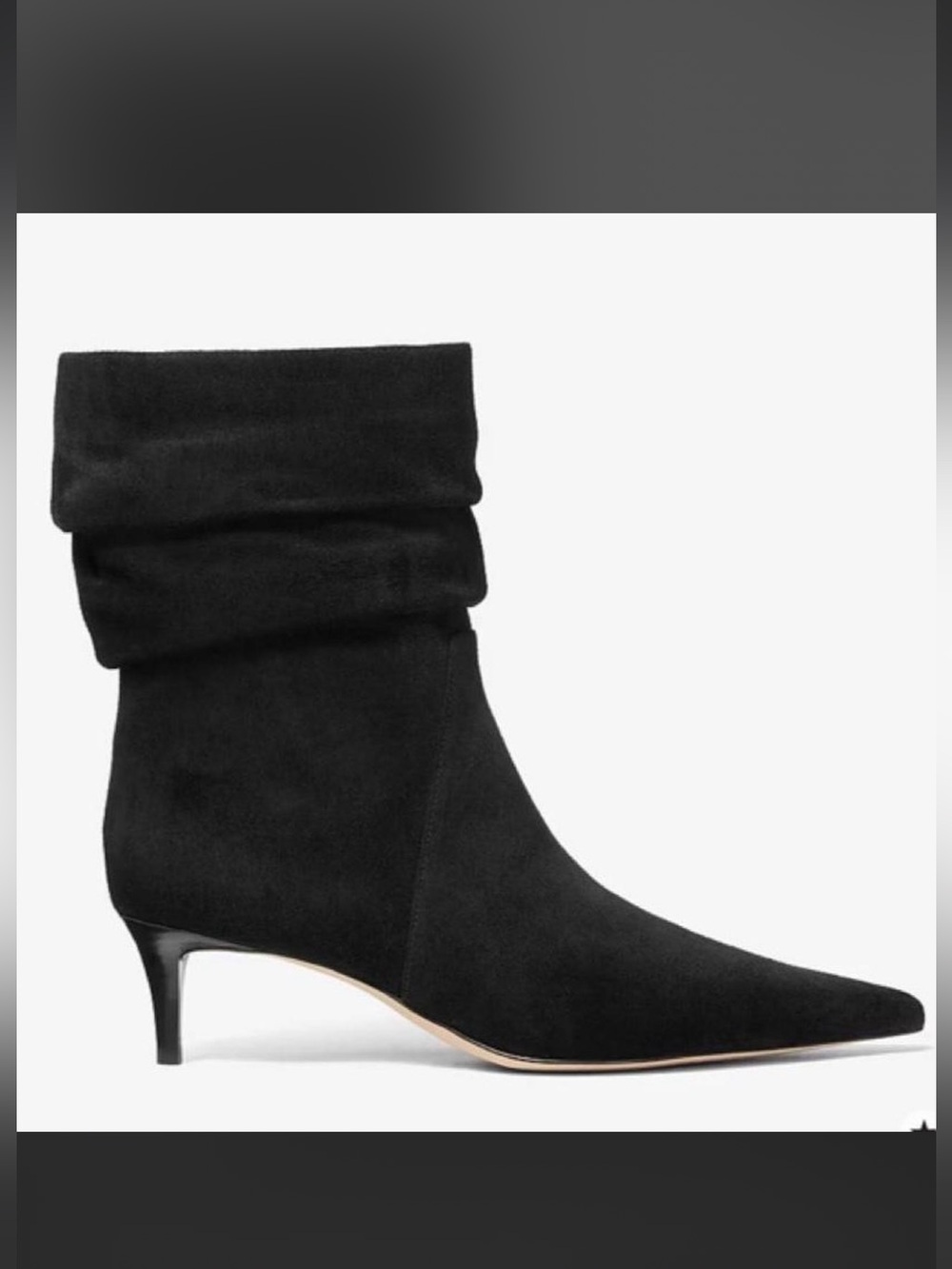Michael Kors Dawn Suede Ankle Boot